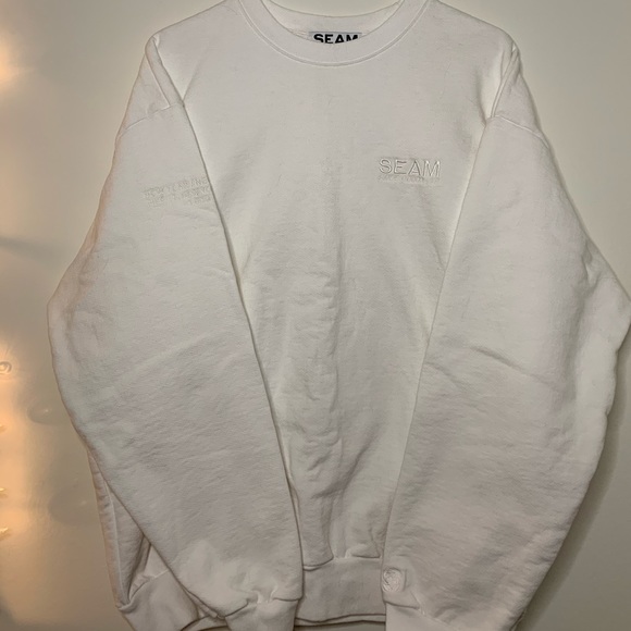 SEAM YELLOW LABEL CO. Limited Edition crew sweater - Picture 2 of 4